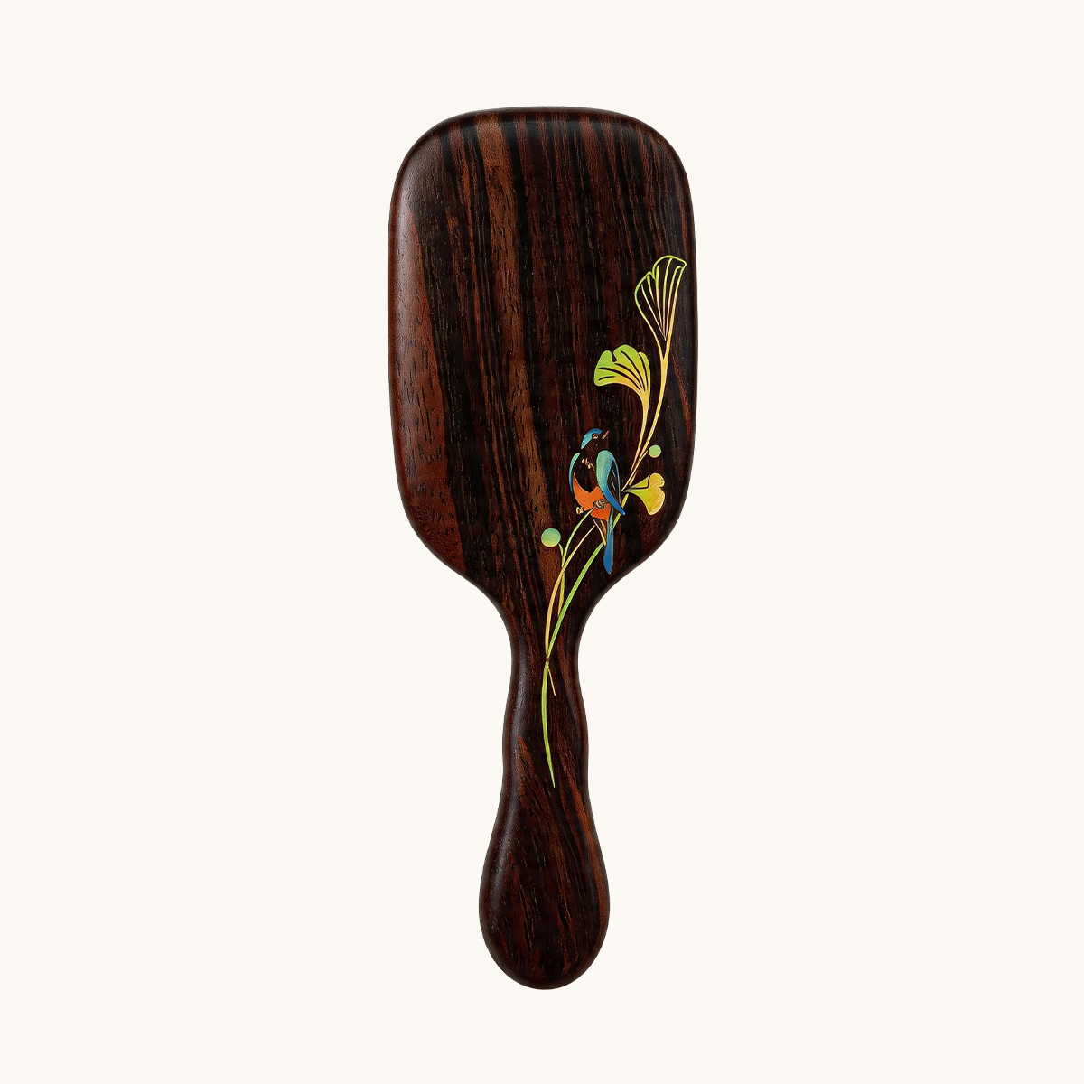 Cepillo para el cabello de madera de ébano - Suerte en la vida Cepillo para el cabello de madera de ébano - Suerte en la vida